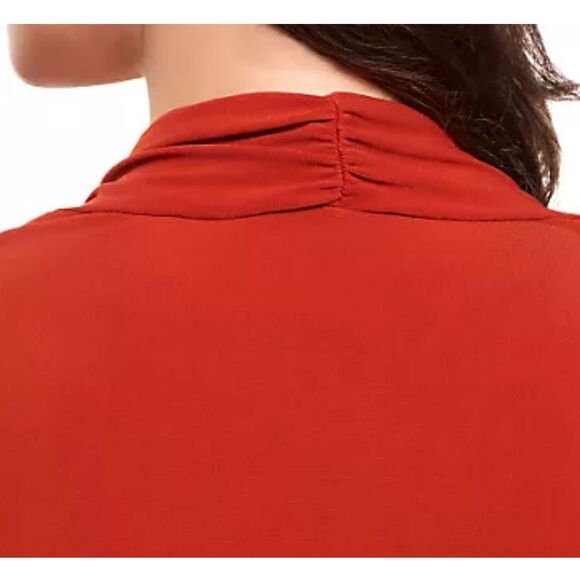 Susan Graver Womans 3X Wheat 3 Piece Liquid Knit Cardigan Set w/ Tank & Printed - Picture 8 of 9